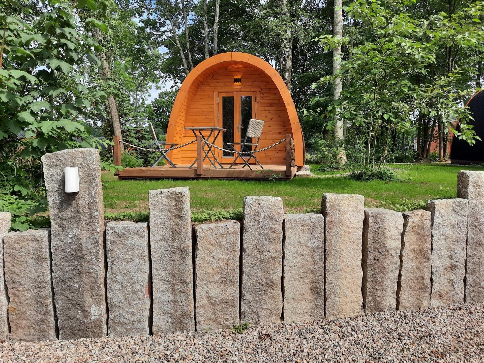 27 Premium Camping Pod "Amrum" Silberstedt Exterior foto